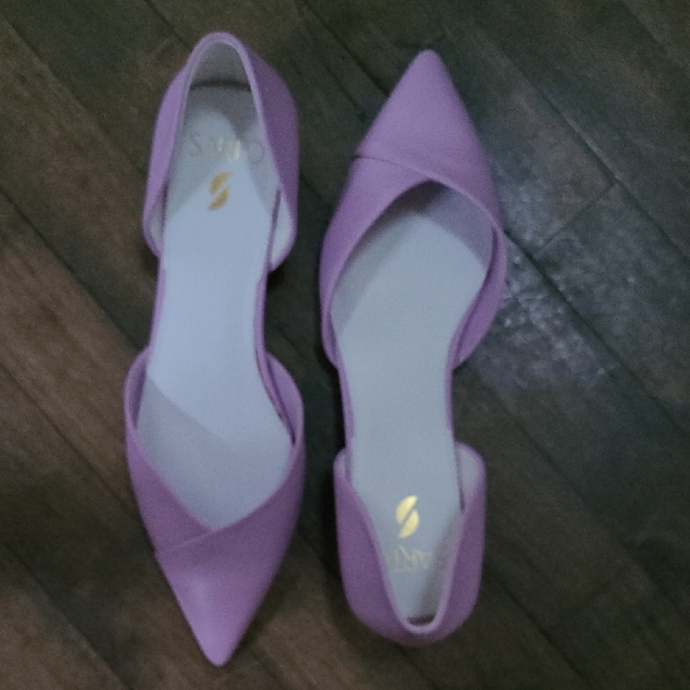 Franco Sarto Lilac Pointed Flats